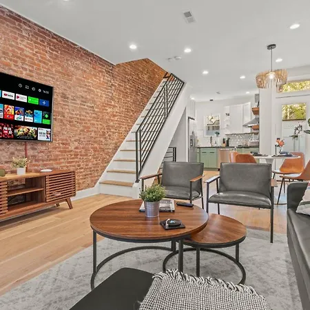Kid-Friendly Fishtown Family Retreat With Game Room Philadelphia Exterior photo